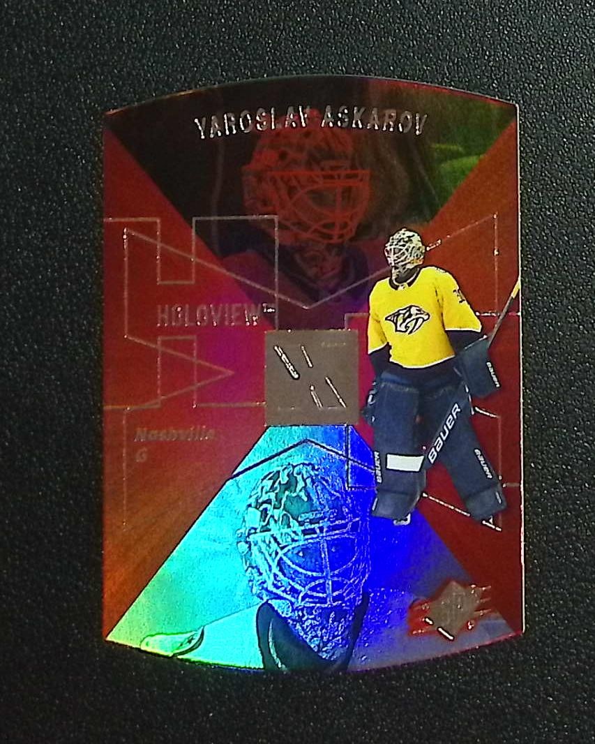Yaroslav Askarov Rookie Red /250 2023-24 Upper Deck Extended Series #SPX-34 Predators: Upper Deck NHL Hockey Trading & Sports Cards, Sports Cards for Sale Near Me, Stanley Cup & Hall of Fame Players, Valuable Auction Memorabilia Lots for Sale On Line