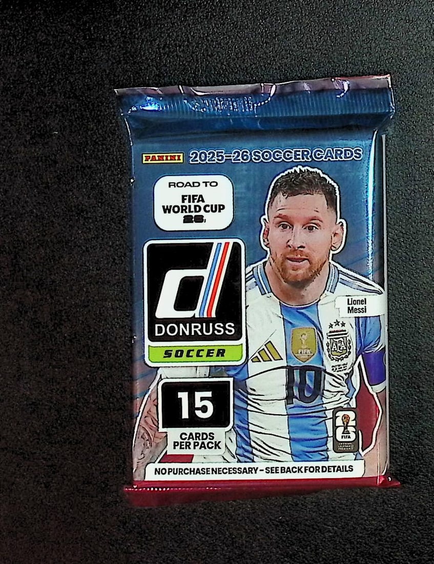2025-26 Donruss Soccer Road to the World Cup Blaster Box Pack - 15 Cards Per Pack: Panini Donruss Soccer Trading & Sports Cards, World Cup, Zebra, Sports Cards for Sale Near Me, SP, SSP, Numbered Cards, Auction Lots for Sale on Line
