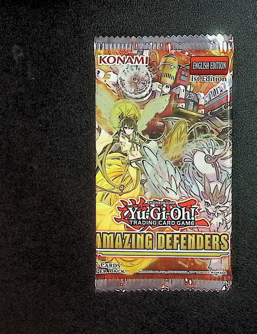 2020 Yu-Gi-Oh! Amazing Defenders Retail Box Pack - 1 Foil in Every Pack - English 1st Edition (1 of 1)
