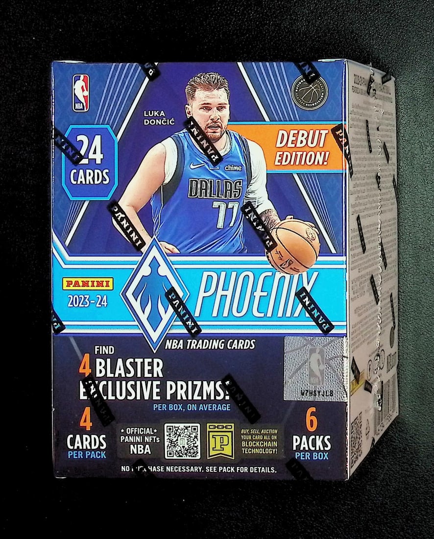 2023-24 Panini Phoenix Basketball Card BLASTER BOX Victor Wembanyama Sports Card: Panini Basketball NBA Trading & Sports Cards, Sports Cards for Sale Near Me, Anthony Edwards, Jayson Tatum, Steph Curry, Panini Numbered Cards, Cracked Ice, Silver Prizm, Auction Lots for Sale on Line