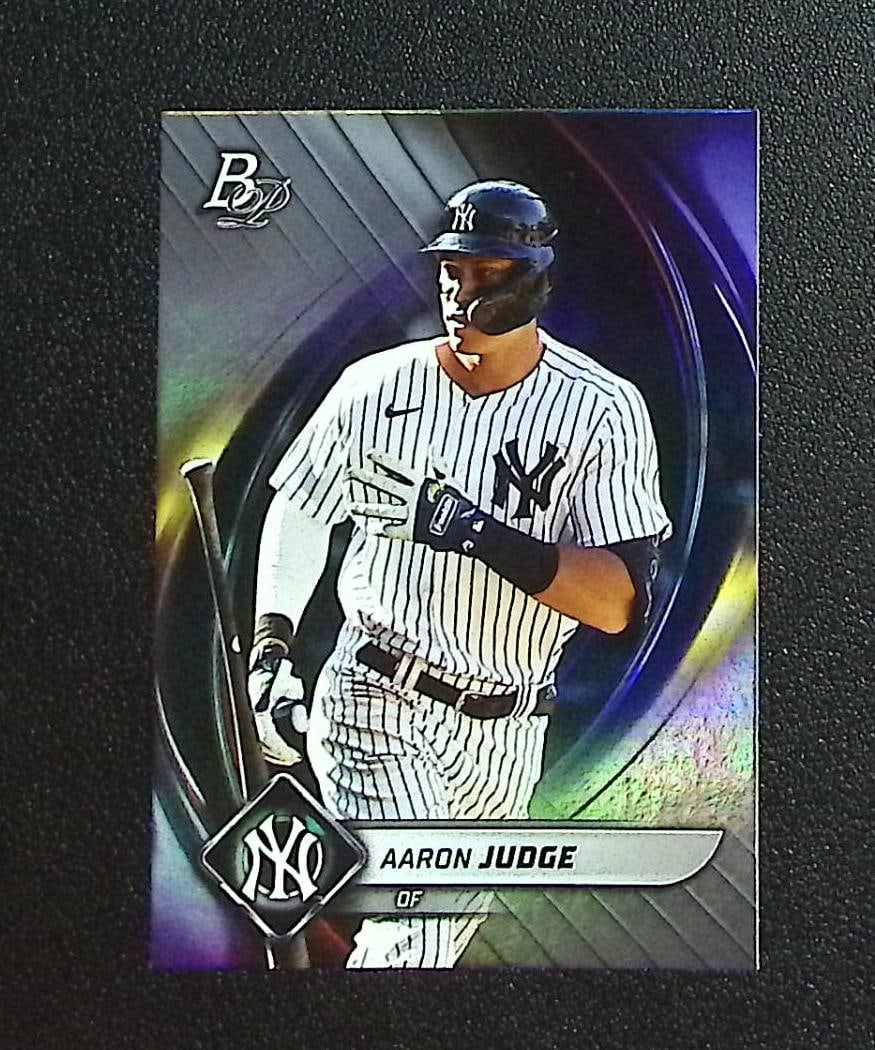 Aaron Judge 2022 Bowman Platinum #12 New York Yankees: Topps, Bowman, & Fanatics Baseball MLB Trading & Sports Cards, Sports Cards for Sale Near Me, World Series & Hall of Fame Players Memorabilia, Refractors, X-Fractors, Numbered, SP, SSP, Valuable Aucti