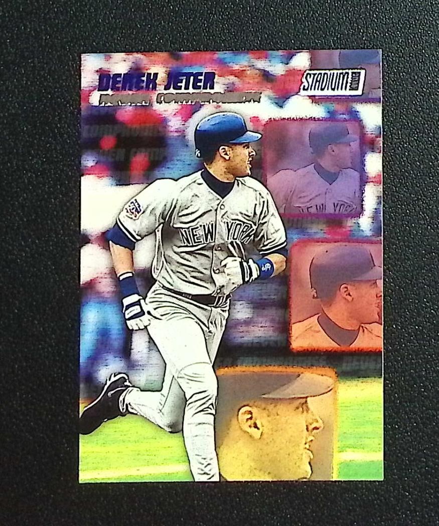 Derek Jeter Never Compromise 1998 Topps Stadium Club #NC10 New York Yankees: Topps, Bowman, & Fanatics Baseball MLB Trading & Sports Cards, Sports Cards for Sale Near Me, World Series & Hall of Fame Players Memorabilia, Refractors, X-Fractors, Numbered, SP, SSP, Valuable Aucti