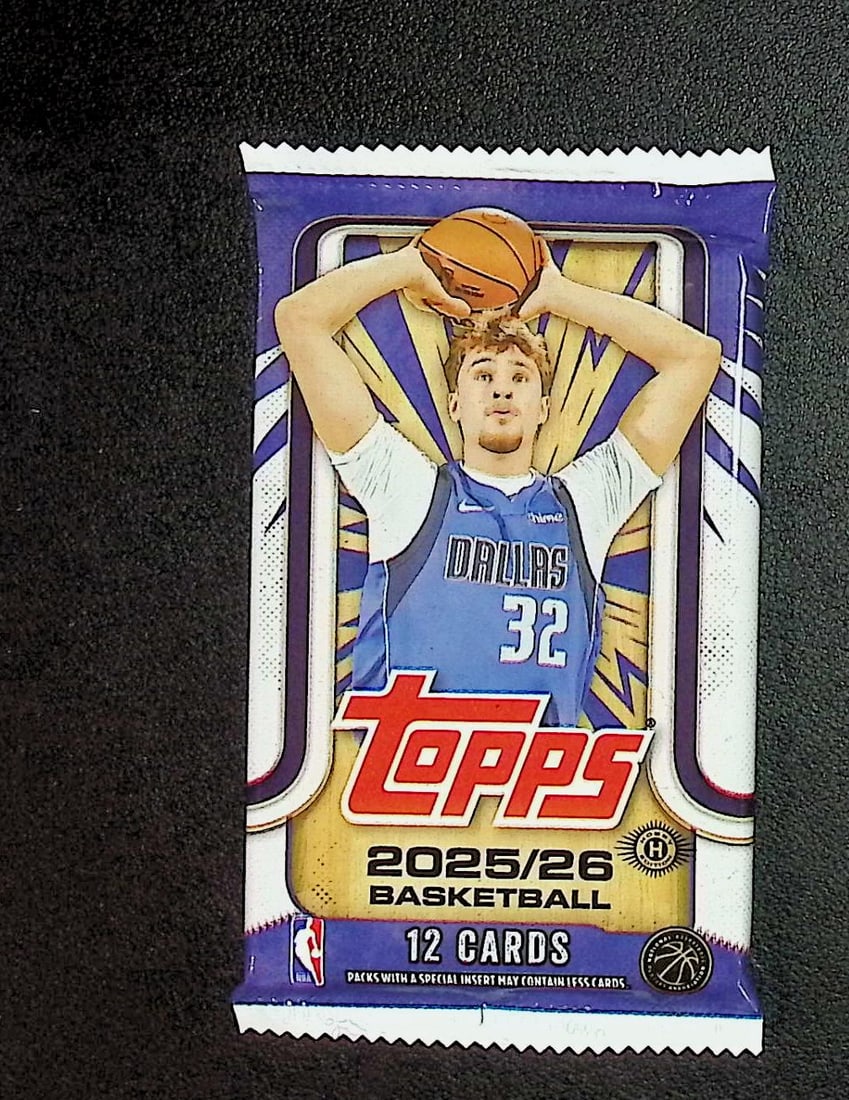 2025-26 Topps Basketball Card HOBBY BOX PACK RC'S: Cooper Flagg, Kon Kneuppel, VJ Edgecombe (1 of 1)