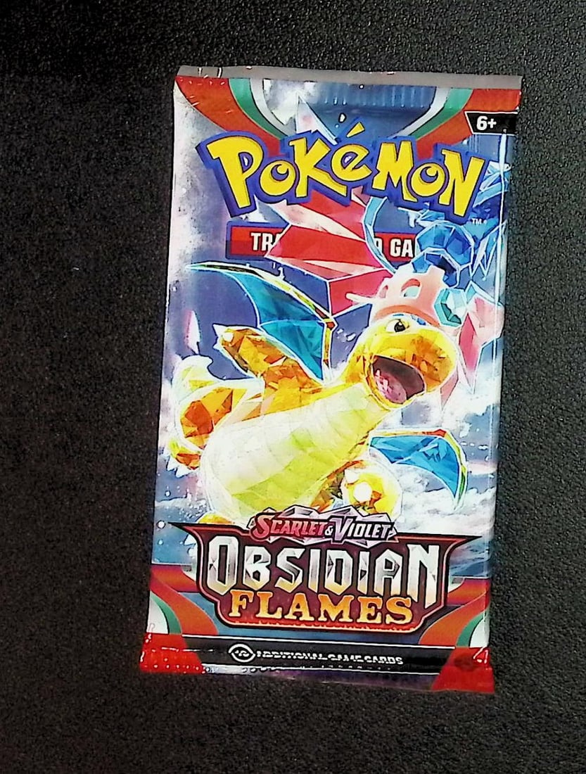 2023 Pokemon Scarlet & Violet Obsidian Flames 10 Card Booster Pack TCG: Pokemon Trading Card Game Cards, Charizard, Pikachu, Mewto, EX, Referse Holo, Holo Rare Cards, Secret Rare Cards, Full Art Cards, Evee, 3 Stars Ultra Rare Cards, Double Rare, Illustration Rare, Specia
