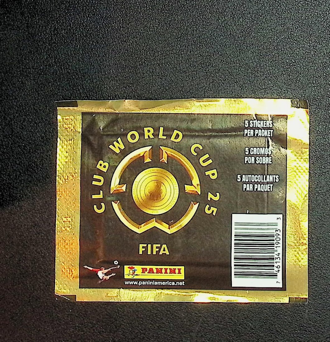 2025 Panini Club World Cup Sticker Box Pack - Teams from All FIFA Regions (1 of 1)