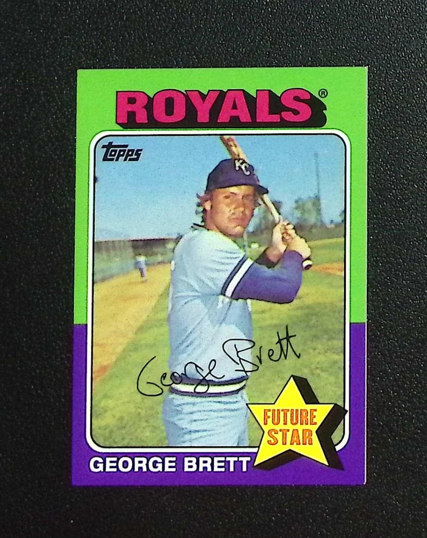 George Brett Future Stars 2014 Topps #FS-30 Kansas City Royals: Topps, Bowman, & Fanatics Baseball MLB Trading & Sports Cards, Sports Cards for Sale Near Me, World Series & Hall of Fame Players Memorabilia, Refractors, X-Fractors, Numbered, SP, SSP, Valuable Aucti