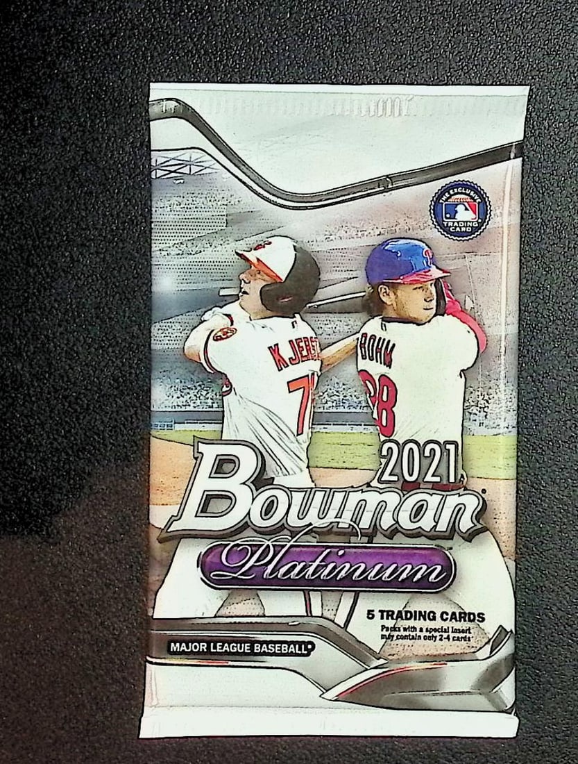2021 Bowman Platinum Baseball MEGA BOX PACK, Sports Cards, MLB Trading Cards: Bowman Baseball MLB Trading & Sports Cards, World Series & Hall of Fame Players, Auction Lots for Sale On Line, Rookie & Prospect Cards, Refractors, Numbered, SSP, SP