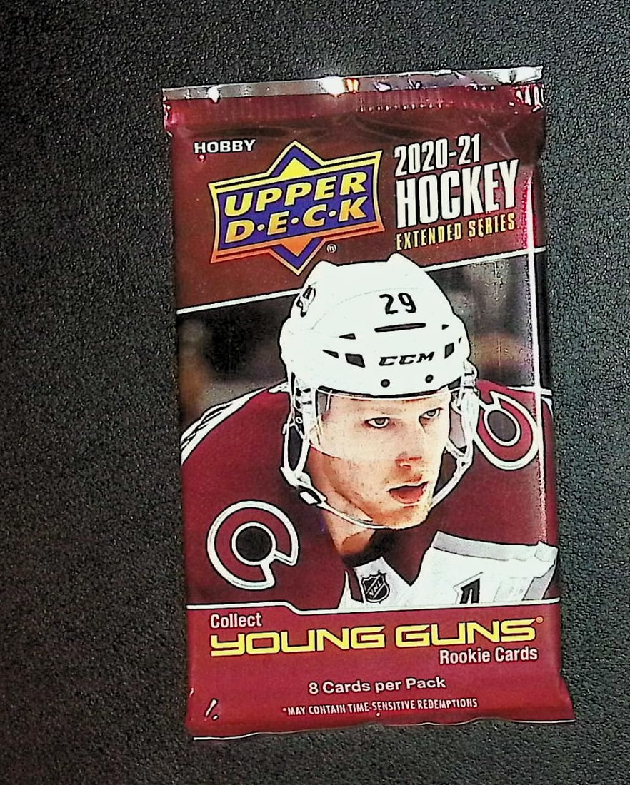 2020-21 Upper Deck Extended Series Hockey Card HOBBY BOX PACK Sports Cards: Upper Deck Hockey NHL Trading & Sports Cards, Sports Cards for Sale Near Me, Connor McDavid, Alex Ovechkin, Sidney Crosby, Nathan McKinnon, Stanley Cup & Hall of Fame Players, Auction Memorabilia Lots