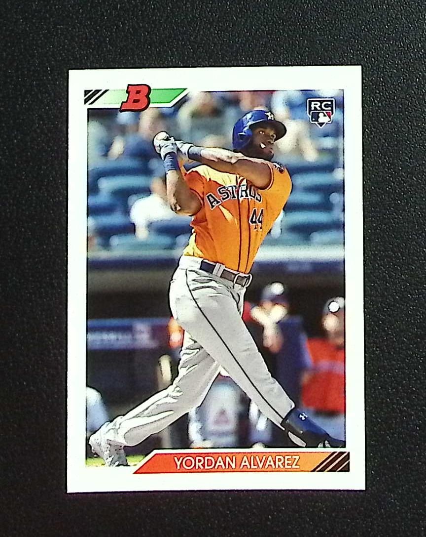 Yordan Alvarez Rookie Card 2020 Bowman Heritage #25 Houston Astros: Topps, Bowman, & Fanatics Baseball MLB Trading & Sports Cards, Sports Cards for Sale Near Me, World Series & Hall of Fame Players Memorabilia, Refractors, X-Fractors, Numbered, SP, SSP, Valuable Aucti