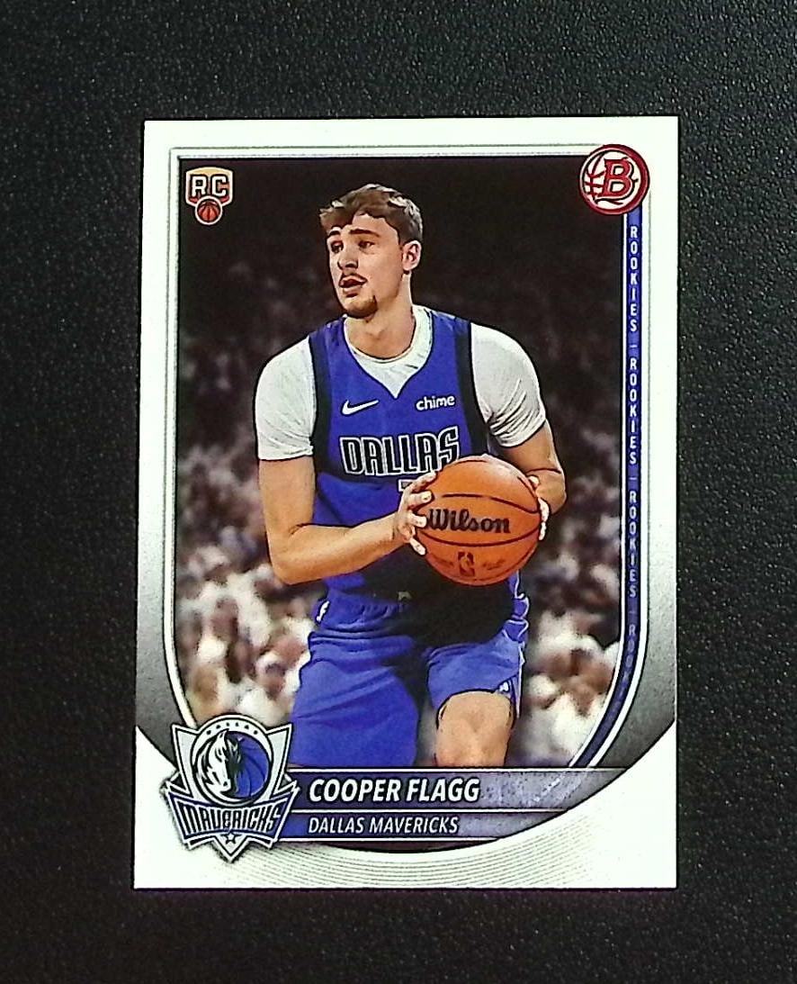 Cooper Flagg Rookie Card 2025-26 Bowman #1 Dallas Mavericks: Topps & Bowman Basketball NBA Trading & Sports Cards, Sports Cards for Sale Near Me, Chrome, Refractor, SP, SSP, Valuable Auction Memorabilia Lots Sold On Line, NBA Championship & Hall of Fame Player 