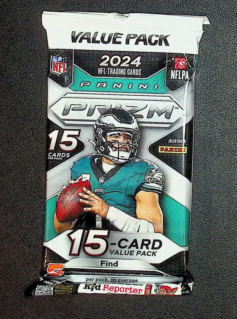 2024-25 Panini Prizm HANGER VALUE PACK - Jayden Daniels, Bo Nix, Bo Jackson, Silver Prizms: Panini Rookie Football NFL Trading & Sports Cards, Rookie Cards in This Set are Jayden Daniels, Bo Nix, Drake Maye, Marvin Harrison, Jr, JJ McCarthy, Football & Sports Cards for Sale Near Me, Silver, 