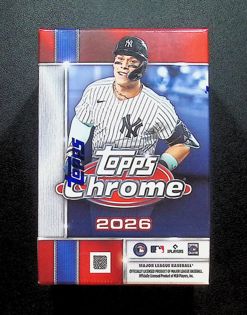 2026 Topps Chrome Baseball Blaster Box (1 of 1)