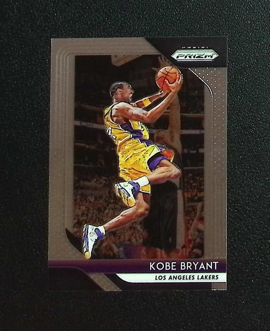 Kobe Bryant 2018-19 Panini Prizm #15 Los Angeles Lakers (1 of 2)