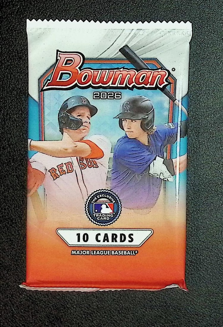 2026 Bowman Baseball Cards BLASTER BOX PACK Roman Anthony Rookie Card, Konnor Griffin Prospect: Set Rookies Include: Cooper Flagg, Kon Knuepple, V.J. Edgecombe, & Carter Bryant. Bowman Basketball NBA Trading & Sports Cards, Sports Cards for Sale Near Me, Champion and Hall of Fame Players, Auctio