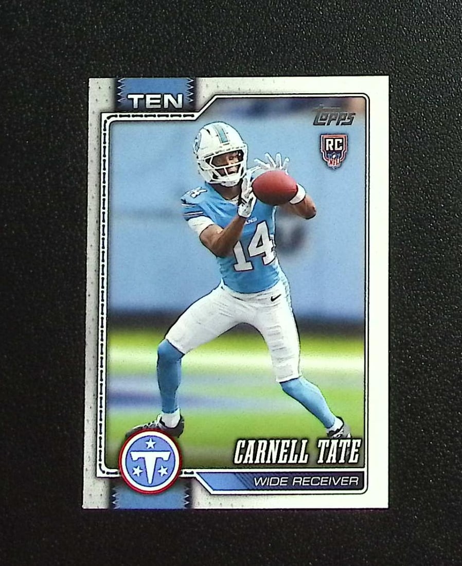 Carnell Tate Rookie Card 2026 Topps #318 Tennessee Titans: Topps & Bowman Football NFL Trading Sports Cards, Sports Cards for Sale Near Me, Super Bowl & Hall of Fame Player Cards, Resurgence, Composite, SP, SSP, Valuable Auction Memorabilia Lots For Sale On L