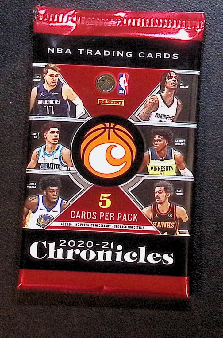 2020-21 Panini Chronicles Basketball Cards BLASTER BOX PACK Sports Cards (1 of 1)