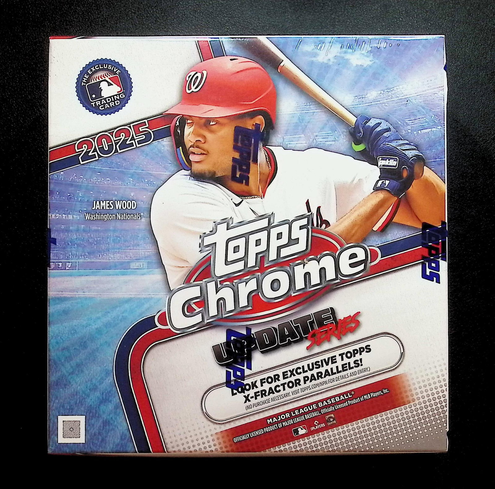 2025 Topps Chrome Update Series Baseball Cards MEGA BOX Sports Cards James Wood Rookie Card: Factory Sealed Topps Baseball MLB Trading & Sports Cards, Rookie Cards in this set are James Wood, Dylan Crews, Speckled, SP, SSP, Variations, Autographs, Chrome, Refractors, Sports Cards for Sale Nea