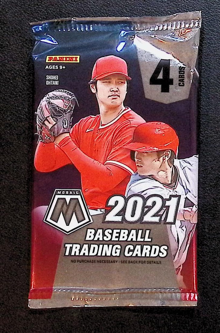 2021 Panini Mosaic Baseball Card BLASTER BOX PACK - MLB Trading Cards, Shohei Ohtani, Aaron Judge (1 of 1)