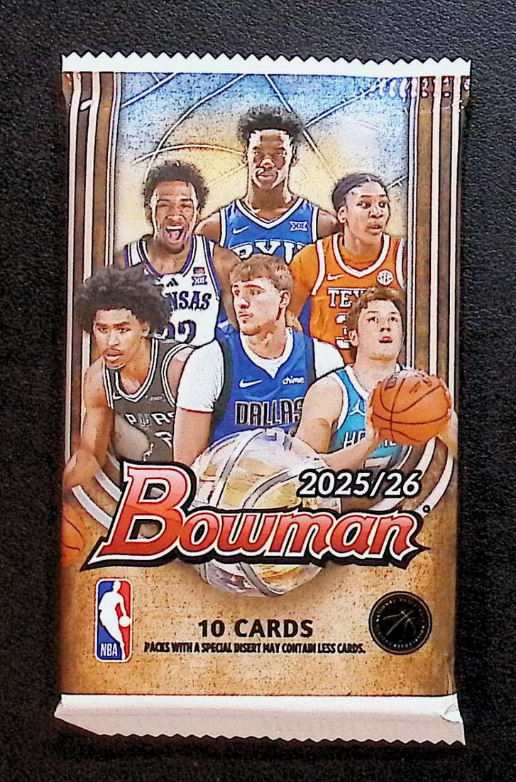 2025-26 Bowman Basketball BLASTER BOX PACK - Cooper Flagg & Kon Knueppel Rookie Cards: Bowman Basketball NBA Trading & Sports Cards, Sports Cards for Sale Near Me, Champion and Hall of Fame Players, Auction Lots for Sale On Line