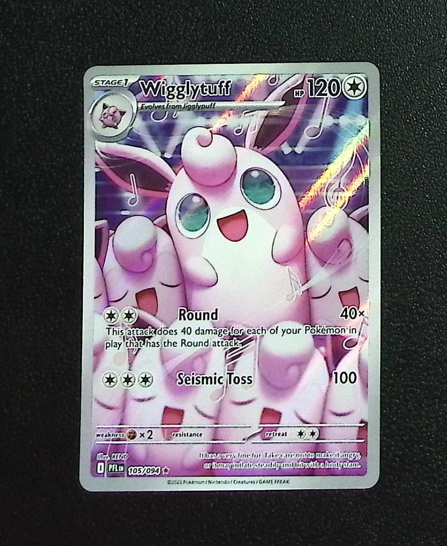 Pokemon Phantasmal Flames Wigglytuff Illustration Rare #105: Pokemon Trading Card Game Cards, Charizard, Pikachu, Mewtwo, Reverse Holo, Holo Rare, Secret Rare Cards, Full Art Cards, Eevee, Ultra Rare Card, Illustration Rare, Special Illustration Rare SIR