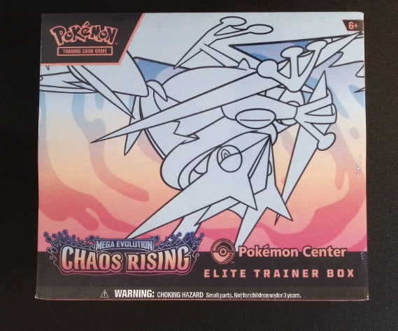 Pokemon Chaos Rising POKEMON CENTER ETB: Pokemon Trading Card Game Cards, Charizard, Pikachu, Mewtwo, Reverse Holo, Holo Rare, Secret Rare Cards, Full Art Cards, Eevee, Ultra Rare Card, Illustration Rare, Special Illustration Rare SIR
