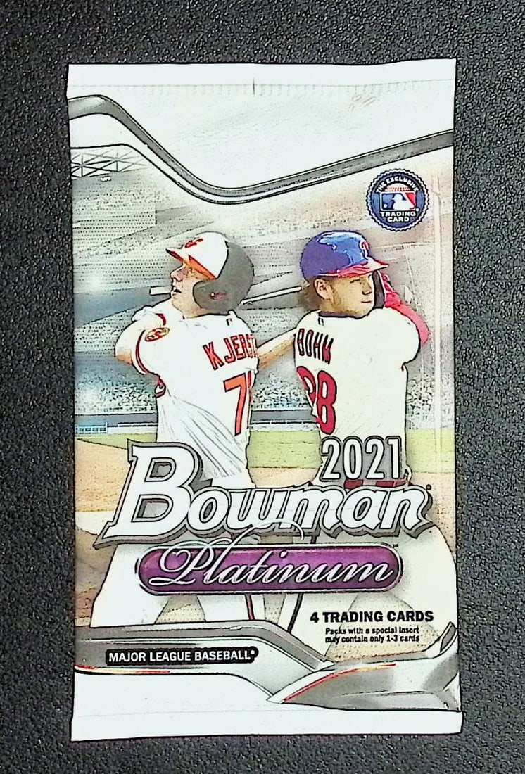2021 Bowman Platinum Baseball BLASTER BOX PACK, Sports Cards, MLB Trading Cards: Bowman Baseball MLB Trading & Sports Cards, World Series & Hall of Fame Players, Auction Lots for Sale On Line, Rookie & Prospect Cards, Refractors, Numbered, SSP, SP