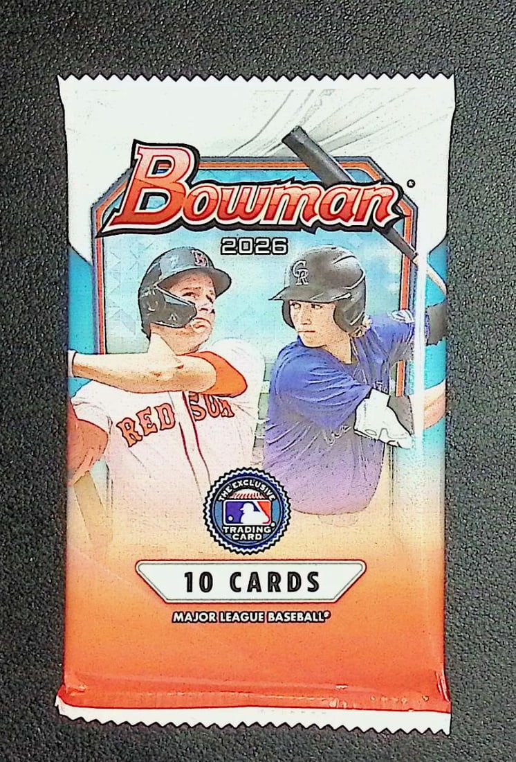2026 Bowman Baseball Cards BLASTER BOX PACK Roman Anthony Rookie Card, Konnor Griffin Prospect: Set Rookies Include: Cooper Flagg, Kon Knuepple, V.J. Edgecombe, & Carter Bryant. Bowman Basketball NBA Trading & Sports Cards, Sports Cards for Sale Near Me, Champion and Hall of Fame Players, Auctio