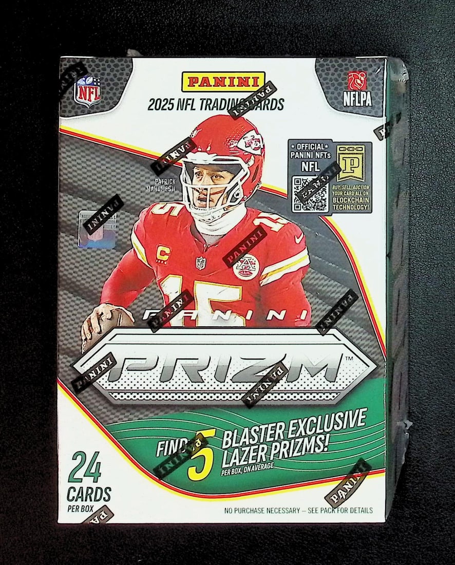 2025 Panini Prizm Football BLASTER BOX - Jaxson Dart, Cam Skattebo, Travis Hunter, Emeka Egbuka: Panini Rookie Football NFL Trading & Sports Cards, Rookie Cards in This Set are Jaxson Dart, Cam Ward, Shedeur Sanders, Cam Skattebo, Travis Hunter, Football & Sports Cards for Sale Near Me, Silver, W
