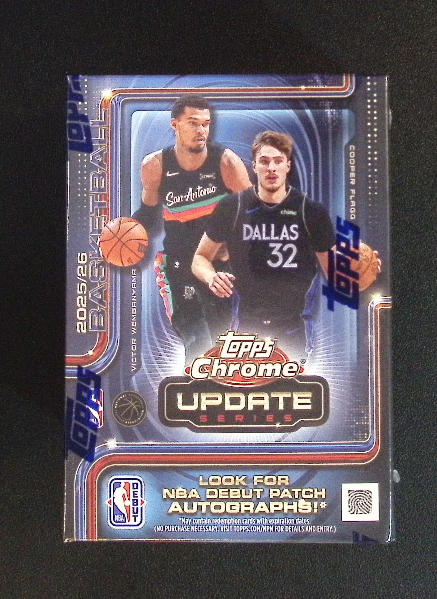 2025-26 Topps Chrome Update Basketball Blaster Box: Topps & Bowman Basketball NBA Trading & Sports Cards, Sports Cards for Sale Near Me, Chrome, Refractor, SP, SSP, Valuable Auction Memorabilia Lots Sold On Line, NBA Championship & Hall of Fame Player 