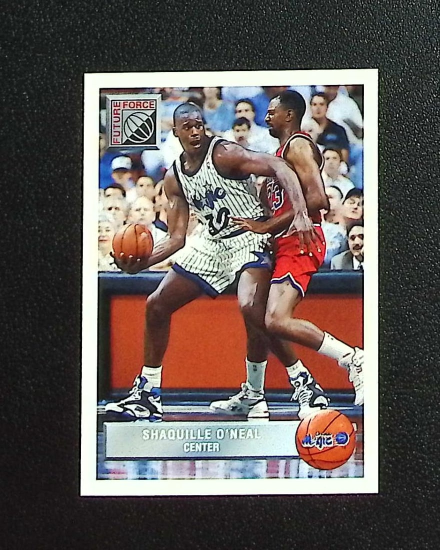 Shaquille O'Neal Future Force Rookie 1992-93 Upper Deck McDonald's #P43 Magic, Lakers (1 of 2)