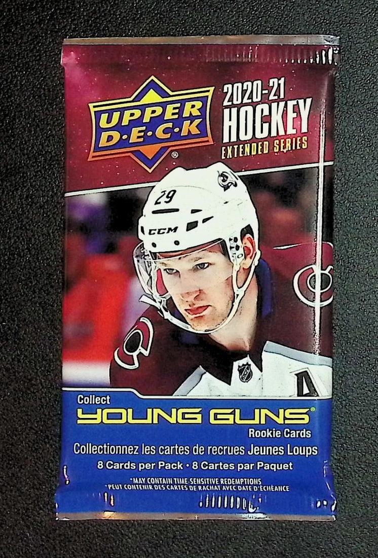 2020-21 Upper Deck Extended Series Hockey Card RETAIL BOX PACK Sports Cards (1 of 1)