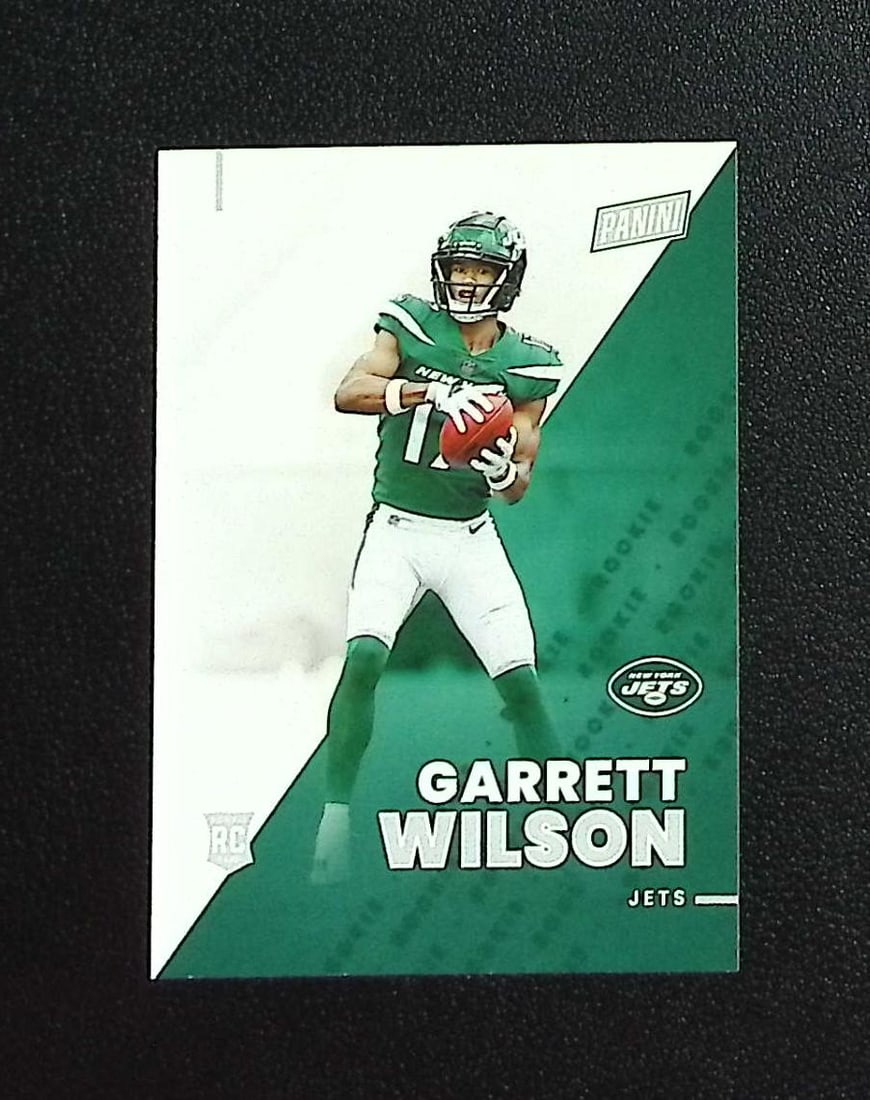 Garrett Wilson Rookie Card /499 2022 Panini The National #RC7 New York Jets: Panini, Donruss Optic, & Donruss Select, Prizm, Mosaic, Contenders, Zenith, Phoenix, Illusions, Absolute, Rookie NFL Sports Trading Cards, SP, SSP, Cards, Football Cards for Sale Near Me, Superbowl & 