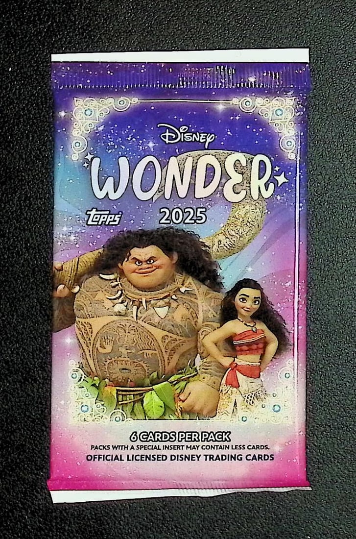 2025 Topps Disney Wonder Blaster Box Pack (1 of 1)