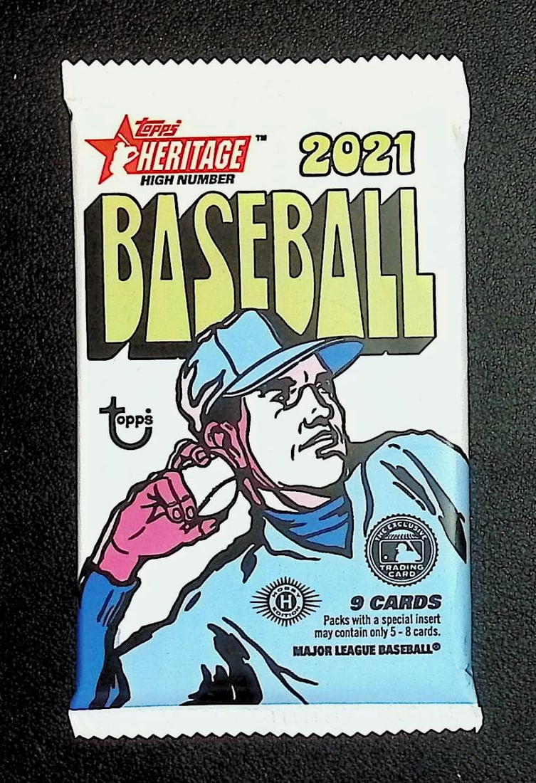 2021 Topps Heritage High Number HOBBY BOX PACK Baseball Card Sports Cards: Topps Heritage Baseball MLB Trading & Sports Cards, Sports Cards for Sale Near Me, World Series & Hall of Fame Players, Auction Lots for Sale on Line, Shohei Ohtani, Sparkles, Rookie Cards, SP, SSP, N