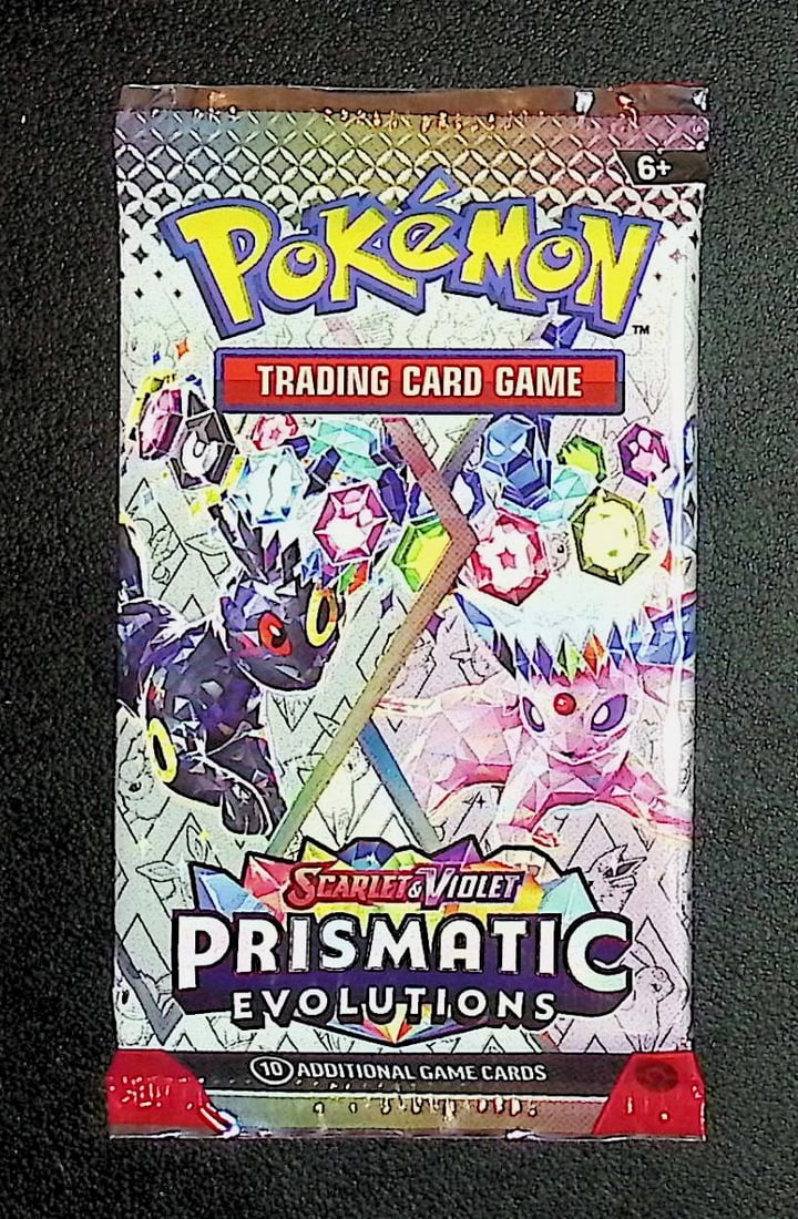 2025 Pokemon Scarlet & Violet Prismatic Evolutions 10 Card Booster Pack Charizard: Pokemon Trading Card Game Cards, Charizard, Pikachu, Mewto, EX, Referse Holo, Holo Rare Cards, Secret Rare Cards, Full Art Cards, Evee, 3 Stars Ultra Rare Cards, Double Rare, Illustration Rare, Specia