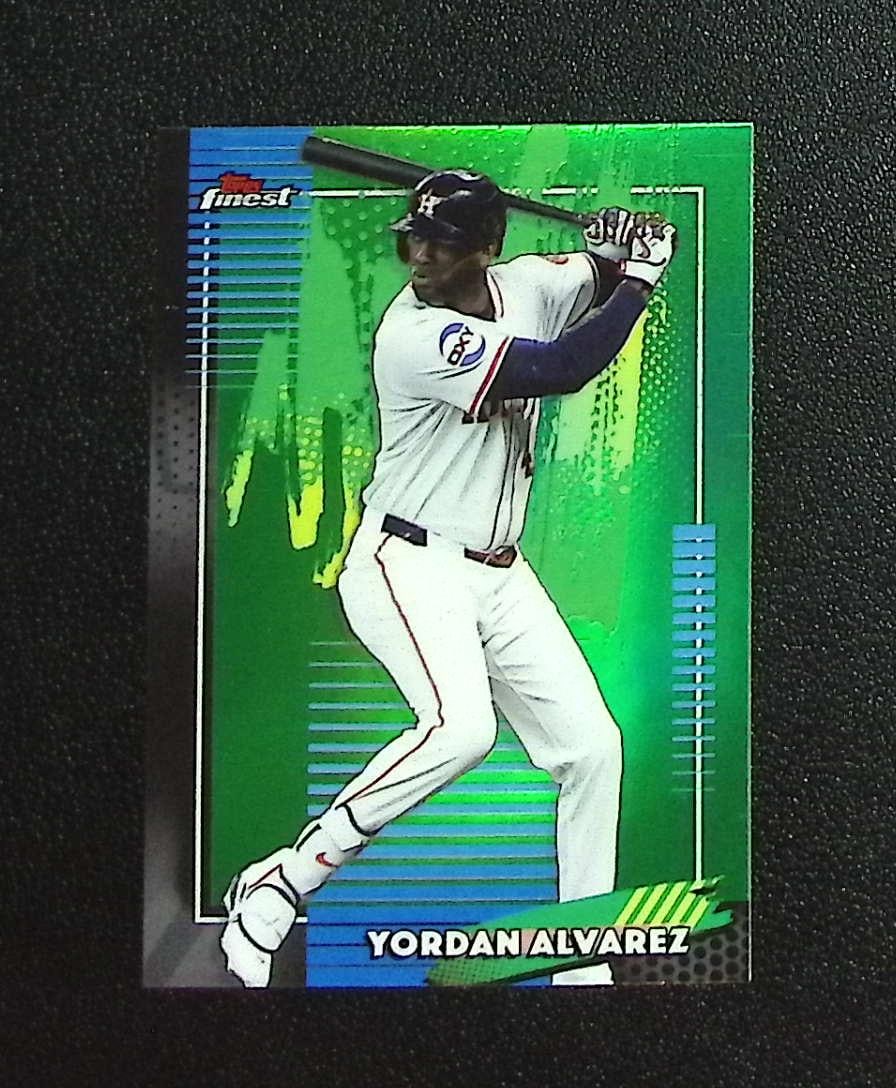 Yordan Alvarez Green Refractor /99 2026 Topps Finest #92 Houston Astros: Topps, Bowman, & Fanatics Baseball MLB Trading & Sports Cards, Sports Cards for Sale Near Me, World Series & Hall of Fame Players Memorabilia, Refractors, X-Fractors, Numbered, SP, SSP, Valuable Aucti