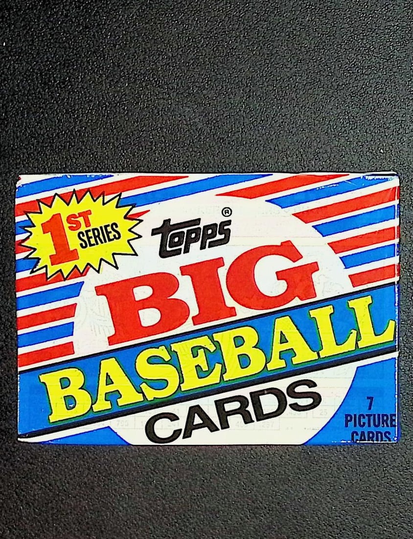 1988 Topps Vintage Big Baseball Cards Series 1 Retail Box Wax Pack, Sports Cards: Topps Valuable Vintage MLB Rookie Baseball Trading Cards, Gary Carter, Nolan Ryan, Orel Hersheiser, Don Mattingly, Mike Schmidt Philadelphia Phillies, Old Sports Cards for Sale Near Me, World Series &