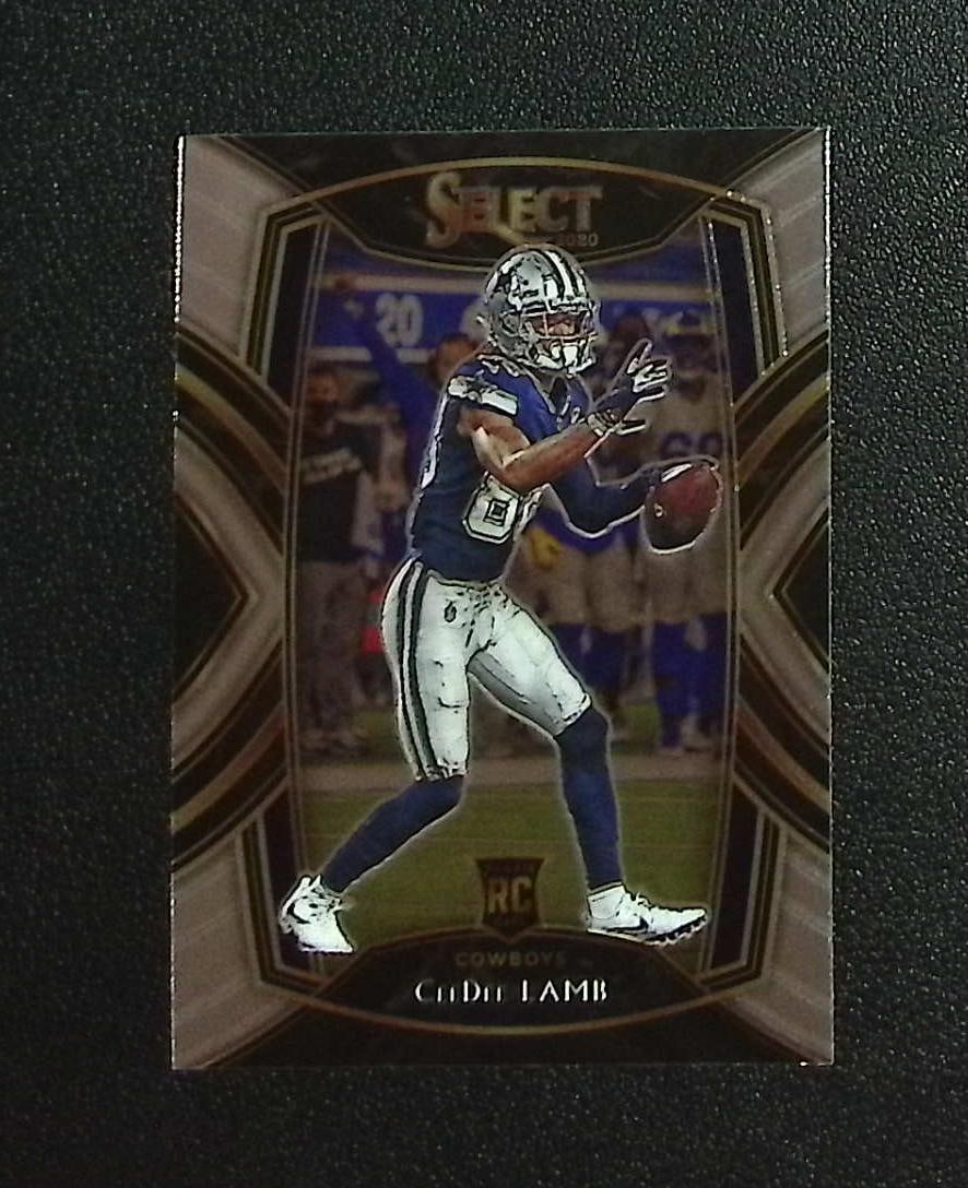 CeeDee Lamb Rookie Card Club Level 2020 Select #257 Dallas Cowboys: Panini, Donruss Optic, & Donruss Select, Prizm, Mosaic, Contenders, Zenith, Phoenix, Illusions, Absolute, Rookie NFL Sports Trading Cards, SP, SSP, Cards, Football Cards for Sale Near Me, Superbowl & 
