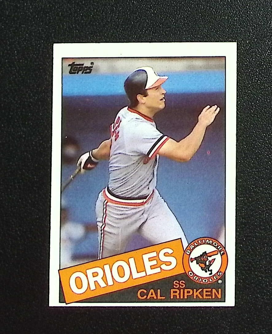 Cal Ripken 1985 Topps #30 Baltimore Orioles: Topps, Bowman, & Fanatics Baseball MLB Trading & Sports Cards, Sports Cards for Sale Near Me, World Series & Hall of Fame Players Memorabilia, Refractors, X-Fractors, Numbered, SP, SSP, Valuable Aucti