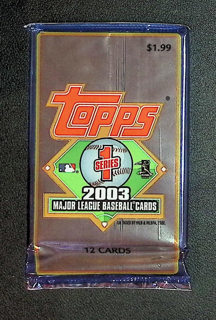 2003 Topps Series 1 Baseball Blaster Box Pack (1 of 1)