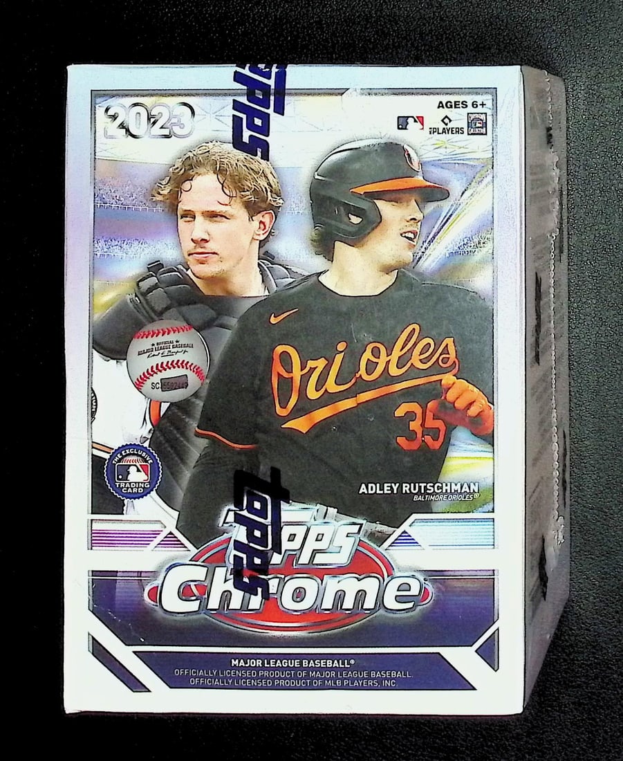 2023 Topps Chrome Baseball Card BLASTER BOX, Sports Cards, Rookie Cards, MLB Trading Cards (1 of 1)