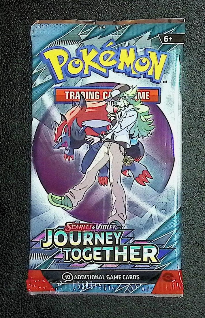 2025 Pokemon Scarlet & Violet Journey Together 10 Card TCG Booster Pack Charizard: Pokemon Trading Card Game Cards, Charizard, Pikachu, Mewto, EX, Referse Holo, Holo Rare Cards, Secret Rare Cards, Full Art Cards, Evee, 3 Stars Ultra Rare Cards, Double Rare, Illustration Rare, Specia