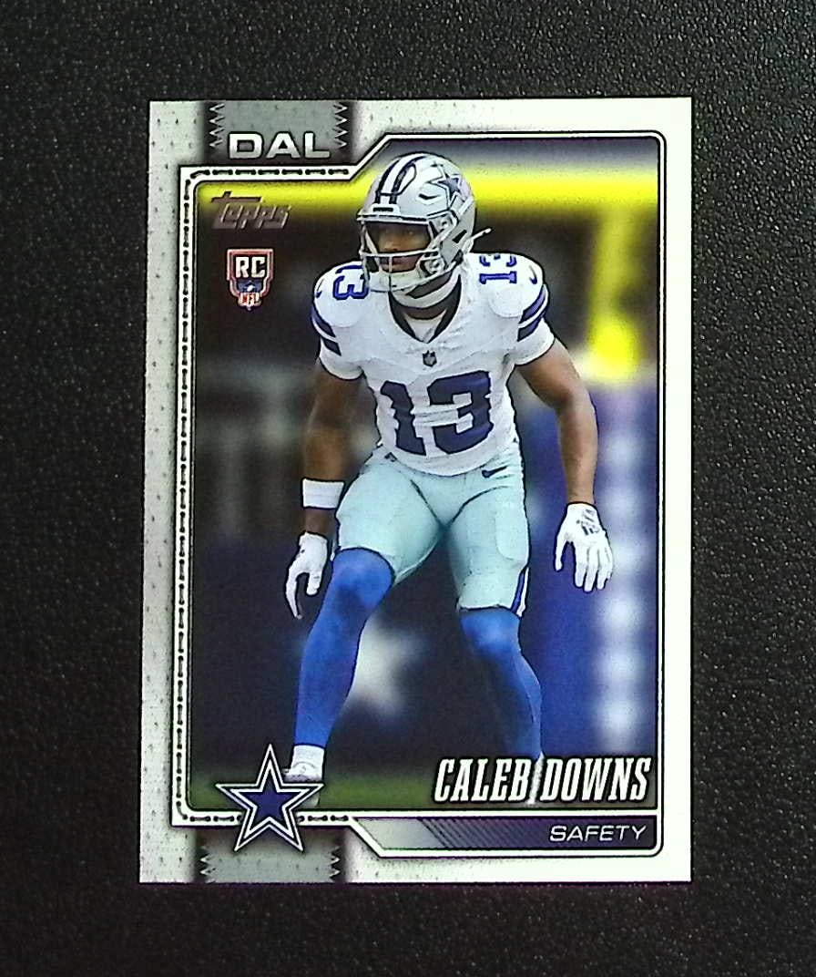 Caleb Downs Rookie Card 2026 Topps #363 Dallas Cowboys: Topps & Bowman Football NFL Trading Sports Cards, Sports Cards for Sale Near Me, Super Bowl & Hall of Fame Player Cards, Resurgence, Composite, SP, SSP, Valuable Auction Memorabilia Lots For Sale On L