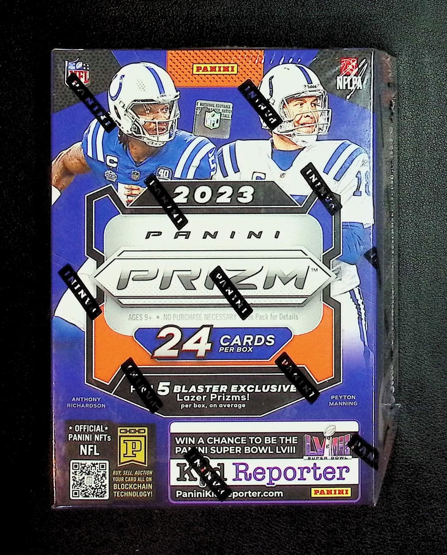 2023-24 Panini Prizm Football BLASTER BOX - RC's: C.J. Stroud, Bijan Robinson, Sam LaPorta: Panini Rookie Football NFL Trading & Sports Cards, Rookie Cards in This Set are C.J. Stroud, Bijan Robinson, Sam LaPorta, Jordan Addison, Football & Sports Cards for Sale Near Me, Silver, Wave, Autogr