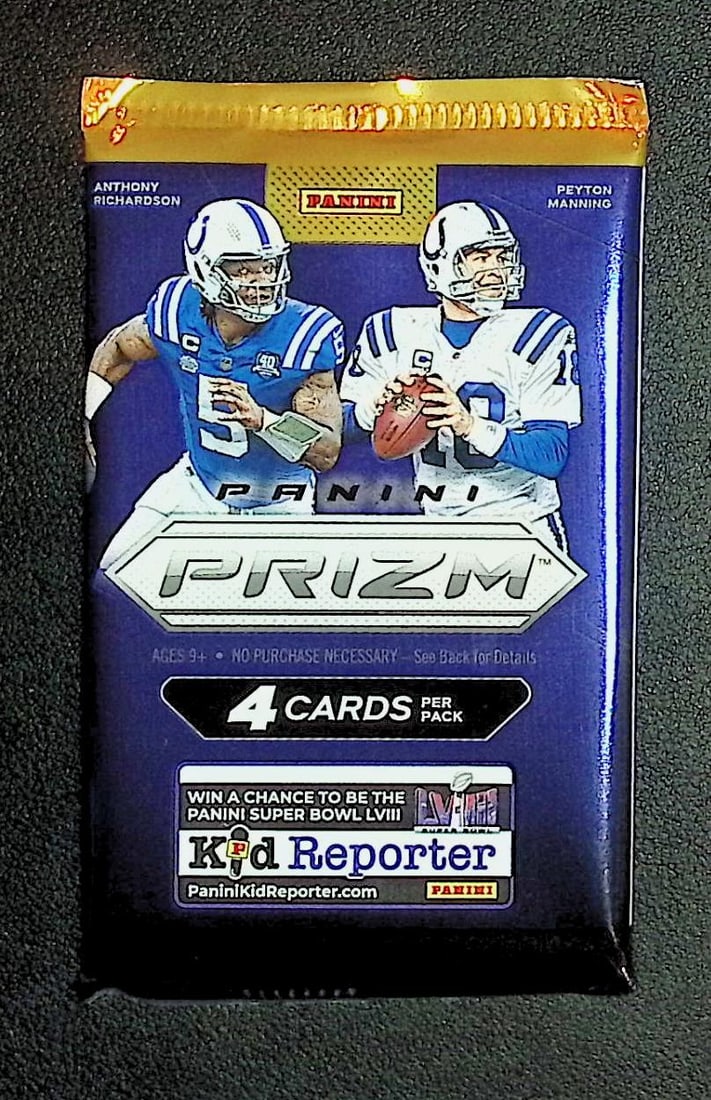 2023-24 Panini Prizm Football BLASTER BOX PACK - RC's: C.J. Stroud, Bijan Robinson, Sam LaPorta: Panini Rookie Football NFL Trading & Sports Cards, Rookie Cards in This Set are C.J. Stroud, Bijan Robinson, Sam LaPorta, Jordan Addison, Football & Sports Cards for Sale Near Me, Silver, Wave, Autogr