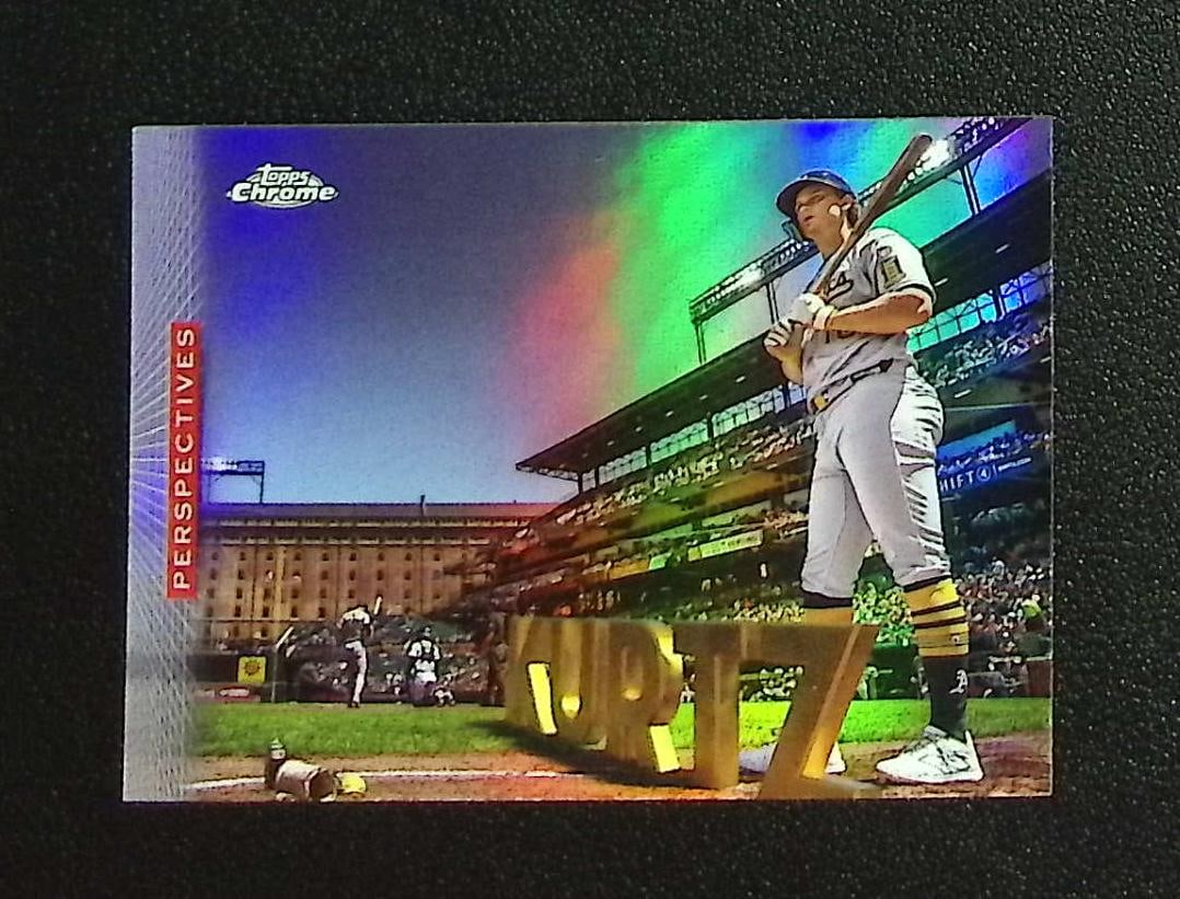 Nick Kurtz Perspectives 2026 Topps Chrome #P-3 Oakland Athletics: Topps, Bowman, & Fanatics Baseball MLB Trading & Sports Cards, Sports Cards for Sale Near Me, World Series & Hall of Fame Players Memorabilia, Refractors, X-Fractors, Numbered, SP, SSP, Valuable Aucti