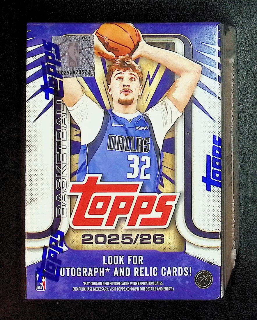 2025 Topps Basketball Flagship BLASTER BOX - RC'S: Cooper Flagg, Kon Kneuppel, VJ Edgecombe (1 of 1)