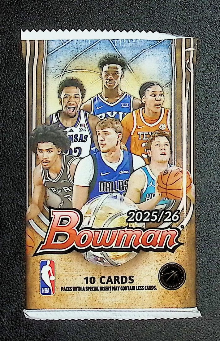 2025-26 Bowman Basketball BLASTER BOX PACK - Cooper Flagg & Kon Knueppel Rookie Cards (1 of 1)