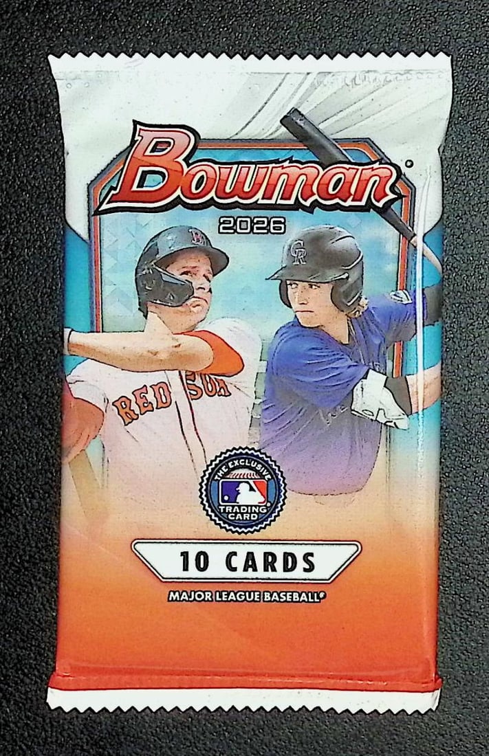 2026 Bowman Baseball Cards BLASTER BOX PACK Roman Anthony Rookie Card, Konnor Griffin Prospect: Set Rookies Include: Cooper Flagg, Kon Knuepple, V.J. Edgecombe, & Carter Bryant. Bowman Basketball NBA Trading & Sports Cards, Sports Cards for Sale Near Me, Champion and Hall of Fame Players, Auctio