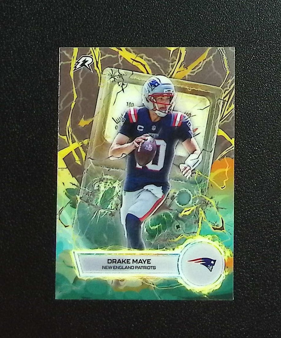 Drake Maye Voltaic 2025 Topps Resurgence #VT-17 New England Patriots